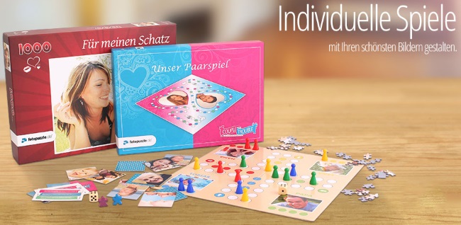 Fotopuzzle Individuelle Spiele