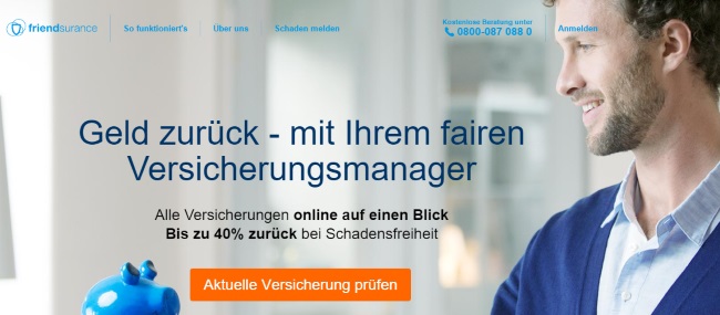 Friendsurance Onlineshop