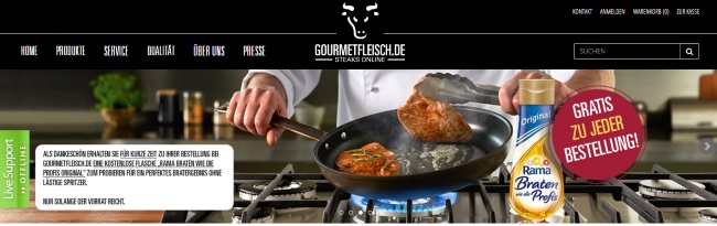 Gourmetfleisch Onlineshop