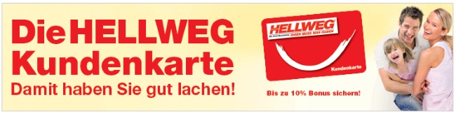 Hellweg Kundenkarte