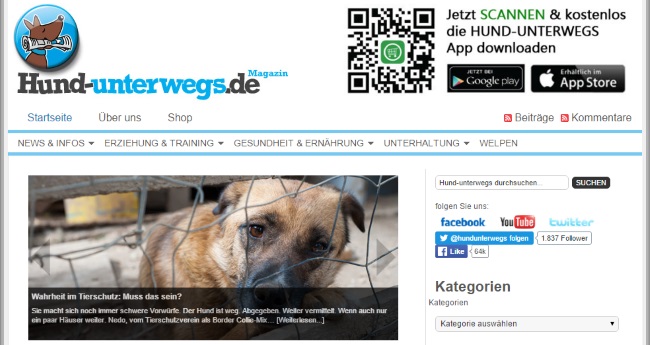 Hund Unterwegs Blog