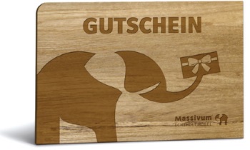 Massivum Geschenkgutscheine