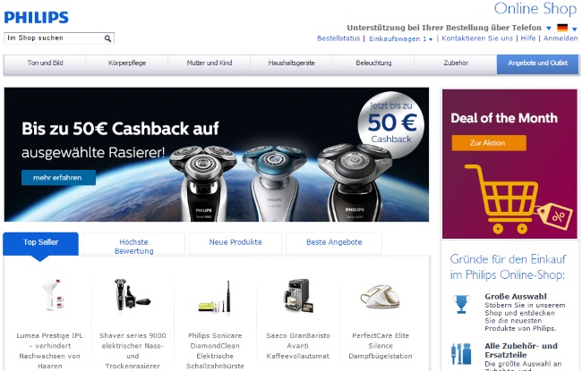 Philips Onlineshop