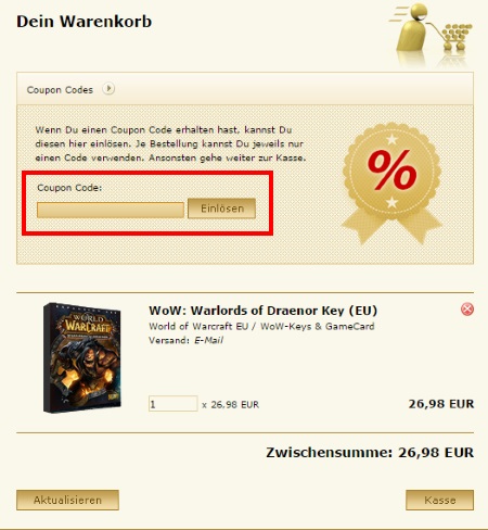 RandyRun Gutschein einlösen