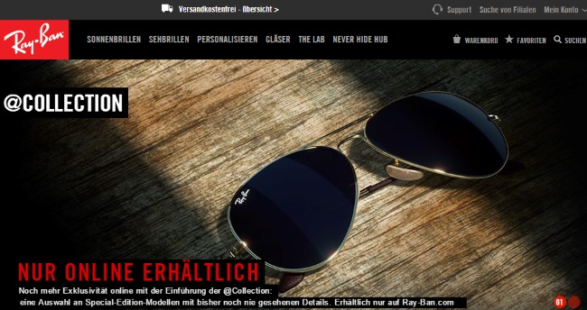 Ray Ban Onlineshop