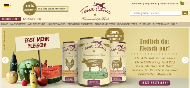 Terra Canis Onlineshop