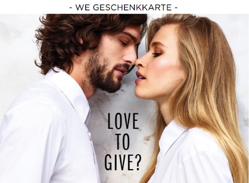 WE Fashion Geschenkkarte
