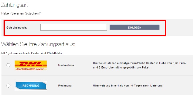 miaVilla Gutschein einlösen