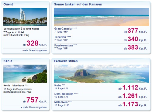 5vorFlug Reise-Specials