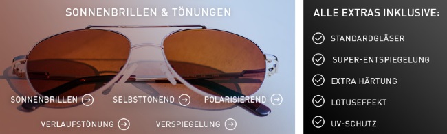 Brille24 Extras inklusive