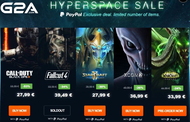 G2A Sale