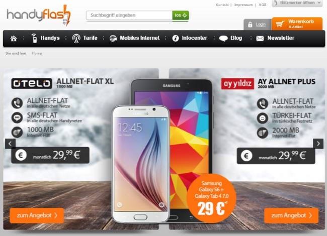 Handyflash Onlineshop