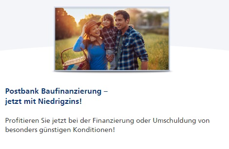 Postbank Baufinanzierung