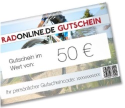 RadOnline Geschenkgutscheine