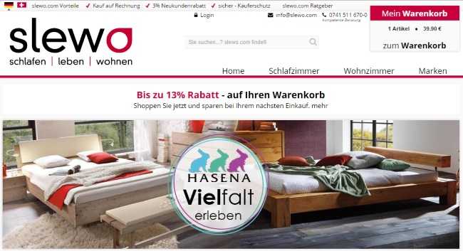 slewo Onlineshop