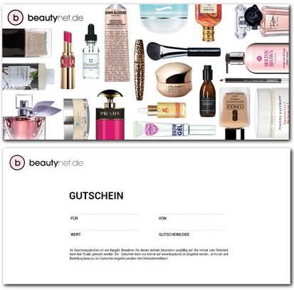 Beautynet Geschenkgutscheine