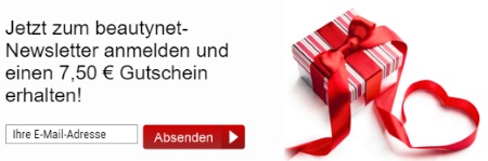 Beautynet Gutschein Newsletter
