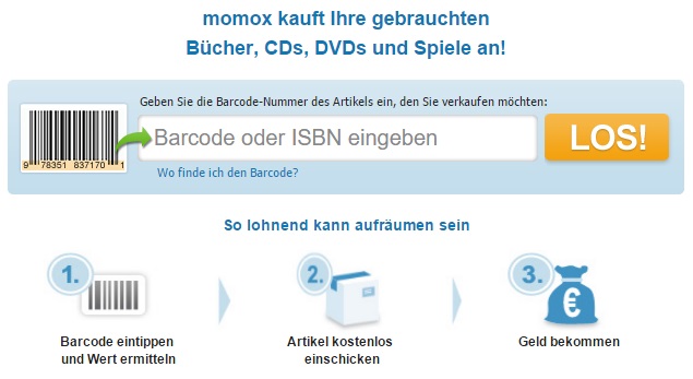 Booklooker Momos Buchverkauf