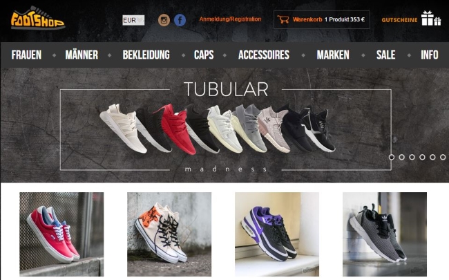 Footshop Onlineshop