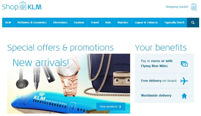 KLM Shop