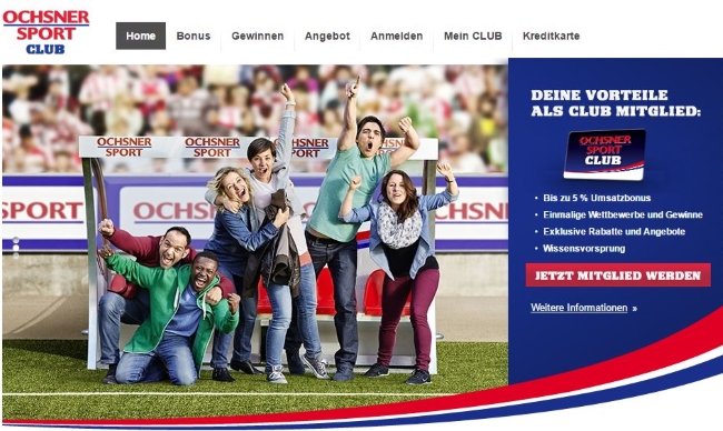 Ochsner Sport Club Vorteile