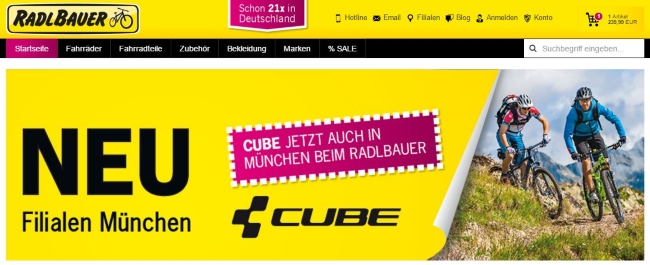 Radlbauer Onlineshop