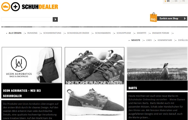 Schuhdealer Blog