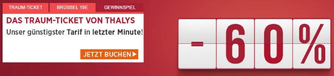 Thalys Last Minute
