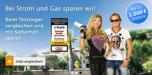 Verivox Strom und Gas sparen