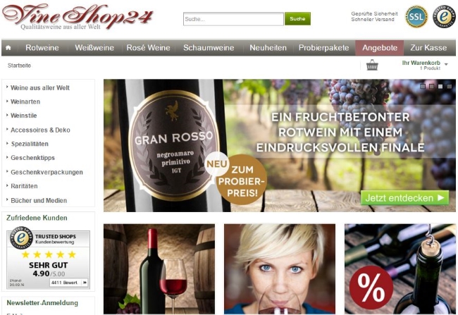 VineShop24 Onlineshop