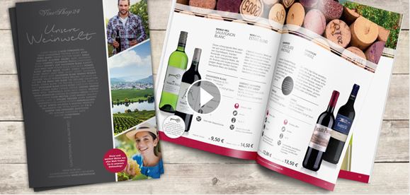 VineShop24 Weinbroschüre