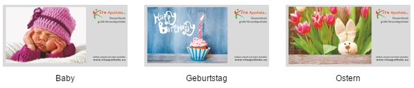 VitaApotheke Geschenkgutscheine