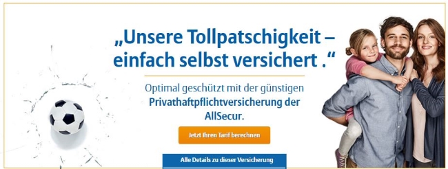 AllSecur Privathaftpflichtversicherung