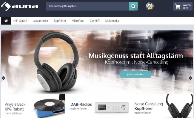Auna Onlineshop