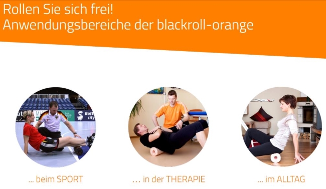 Blackroll Anwendungsgebiete