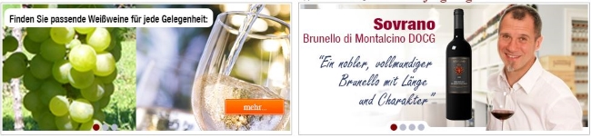 Der Weinversand Sortiment