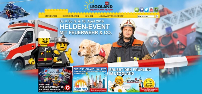 Legoland Onlineshop