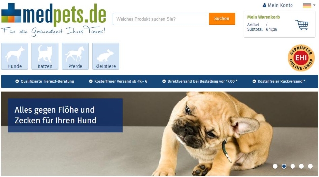 Medpets Onlineshop