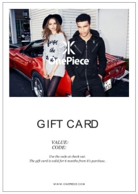 OnePiece Geschenkgutschein