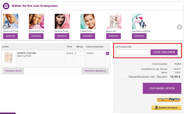Parfum Online Gutschein ParfÃ¼merie Pieper Gutschein Einlösen