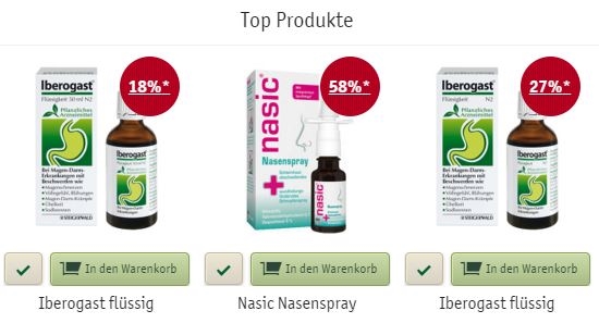 Versandapotheke Allgäu Topangebote