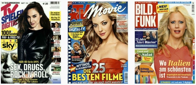 Abomix TV-Zeitschriften