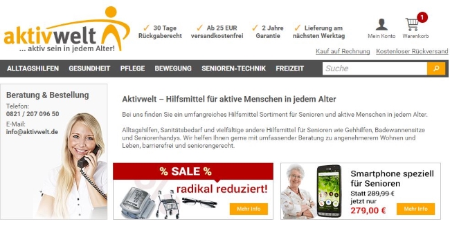 Aktivwelt Onlineshop