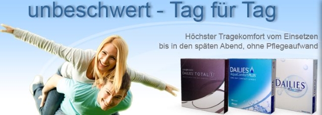 Contactlinsen-Man Sortiment