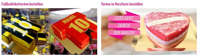 DeineTorte - besondere Formen