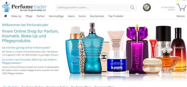 Perfumetrader Onlineshop