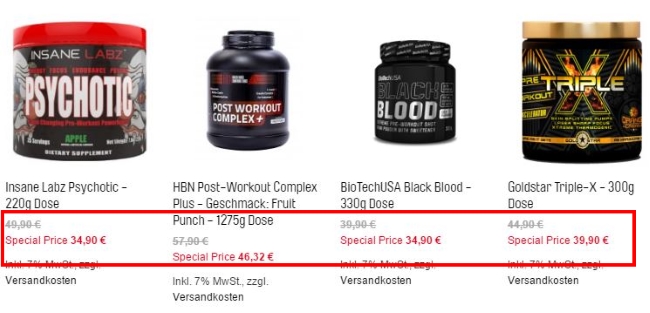 Shape You Sale