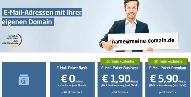 United Domains Gratisleistungen