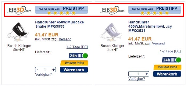 eibmarkt Preistipp