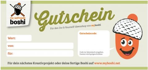 myboshi Geschenkgutscheine